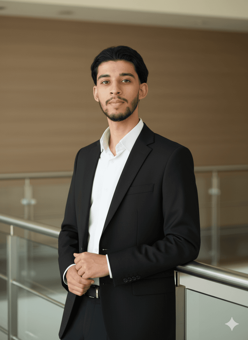 Oussama Tabakh in a suit